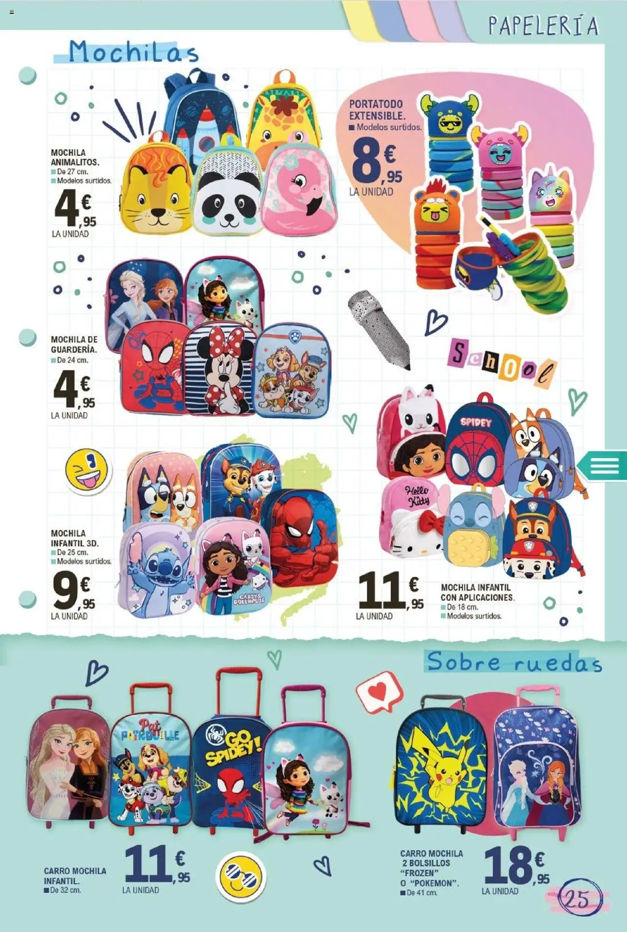 E.Leclerc folleto │ válido desde el 11.08.2025 | Página: 25 | Productos: Mochila
