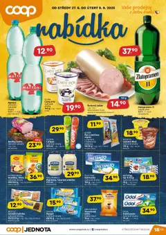 Náhled letáku Coop leták - Středočeský region od 27.08.2025