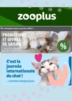 Zooplus folder / publicité - Voorbeeld van een folder van Zooplus, geldig van 06.08.2025