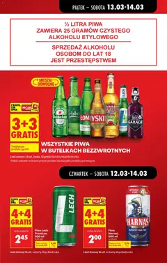 Pogląd oferty "Piwo Harnaś, 500 ml, 4,00 zł/l" - ważna od 12.03.2026 | Strona: 17