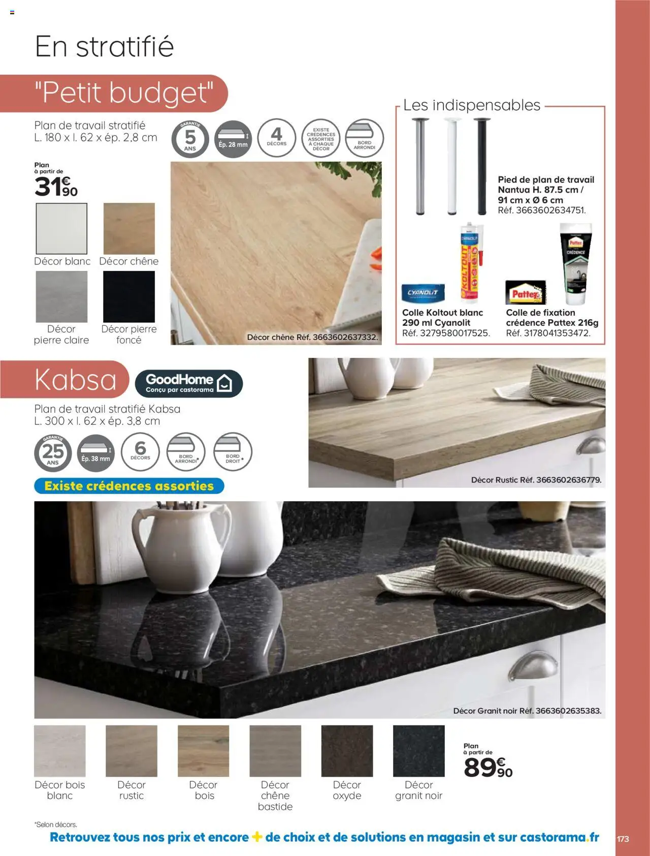 {H1} | Page: 173 | Produits: Colle