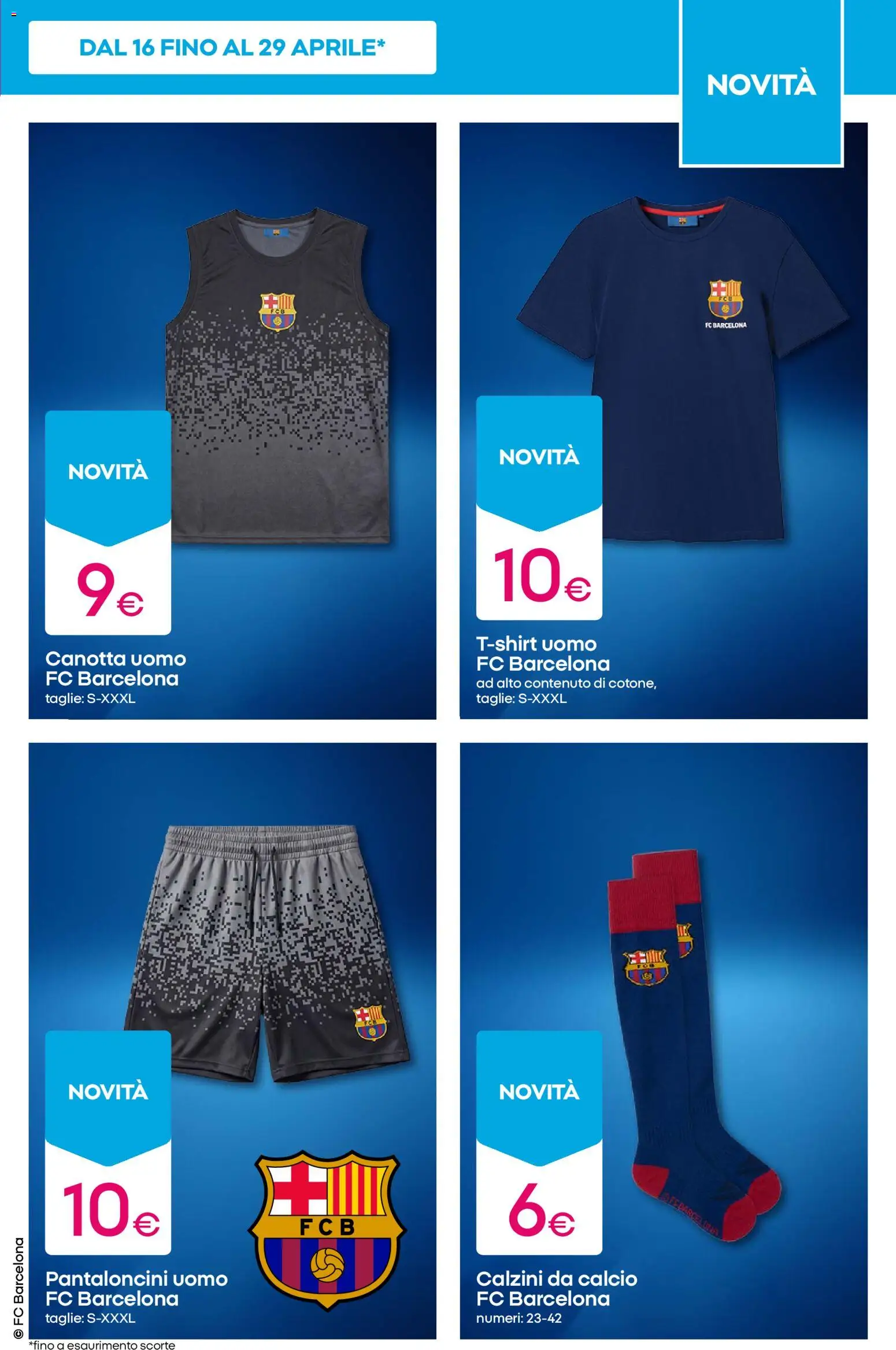 Volantino Pepco del 16.04.2026 | Pagina: 5 | Prodotti: Canotta, Pantaloncini, Calzini