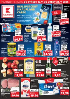 Náhled letáku Kaufland leták - Praha 8 od 17.09.2025