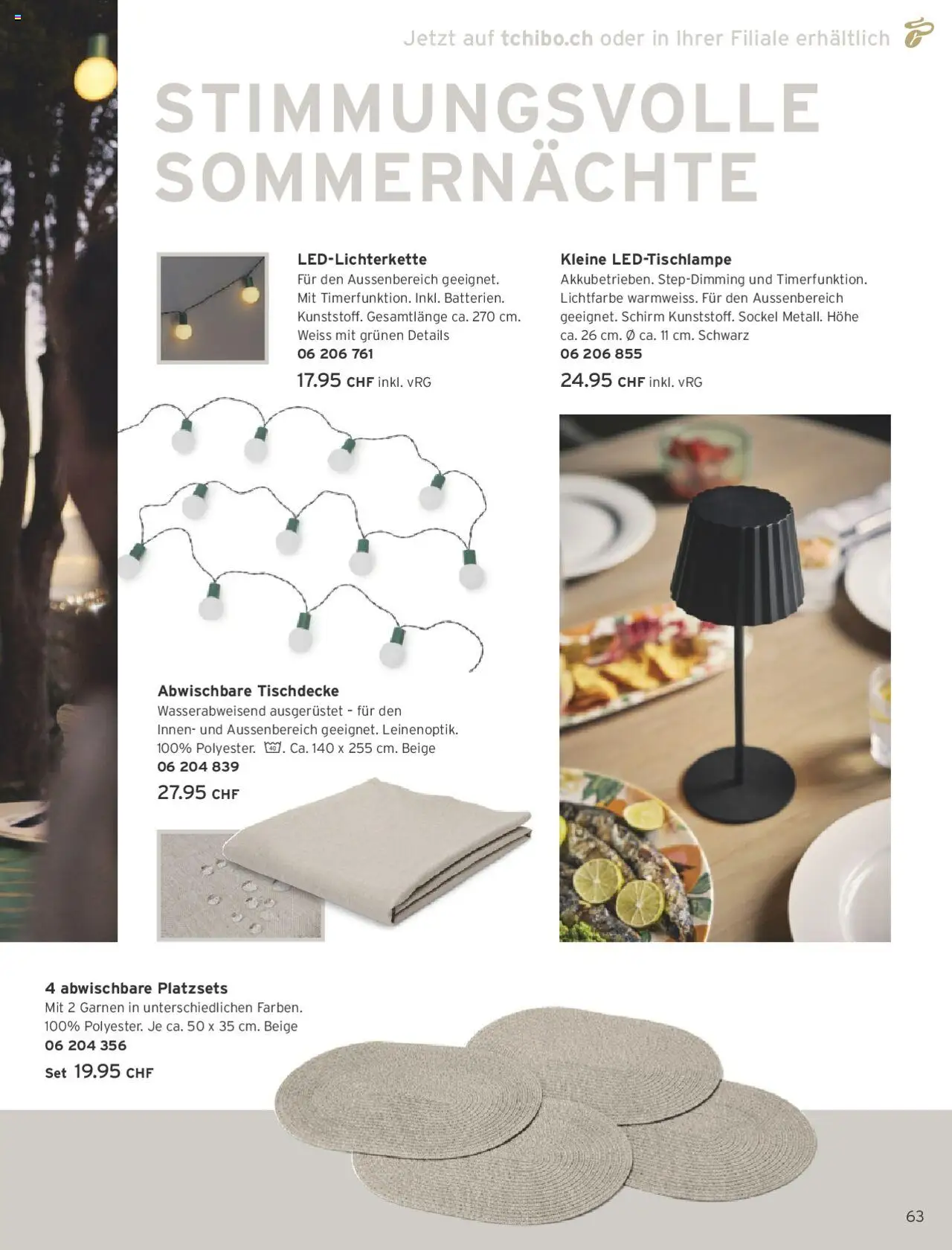 Tchibo Aktionen ab 01.06.2025 | Seite: 63
