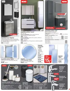 Bauhaus katalog akcije – veljaven od 06.11.2025 | Stran: 21 | Izdelki: Kopalniški dodatki, Ogledalo, Preproga, Omarica