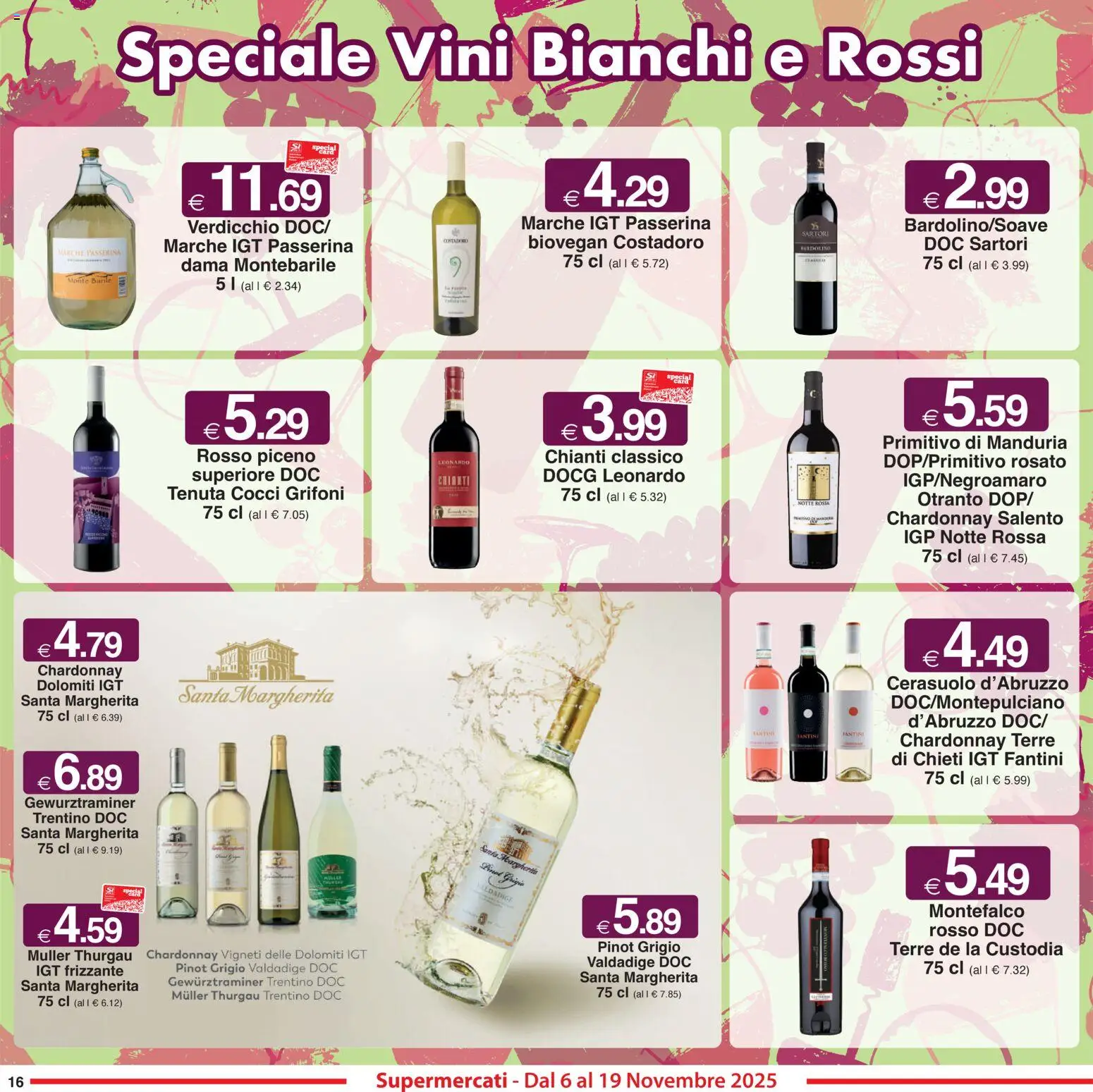 Volantino Sì con Te del 06.11.2025 | Pagina: 16