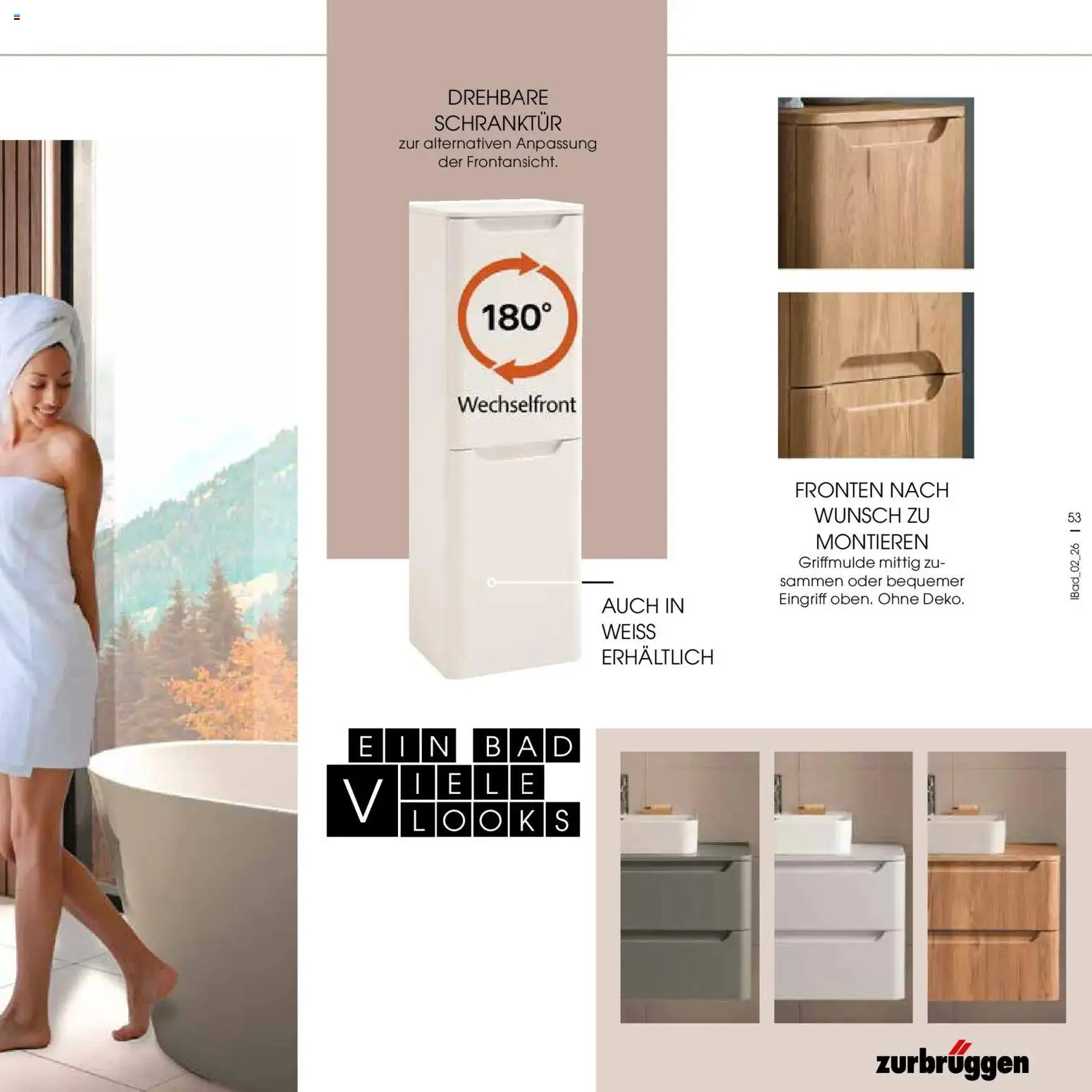 Zurbrüggen - Zurbrüggen: Bad Spezial – gültig ab 22.03.2026 | Seite: 53 | Produkte: Bad
