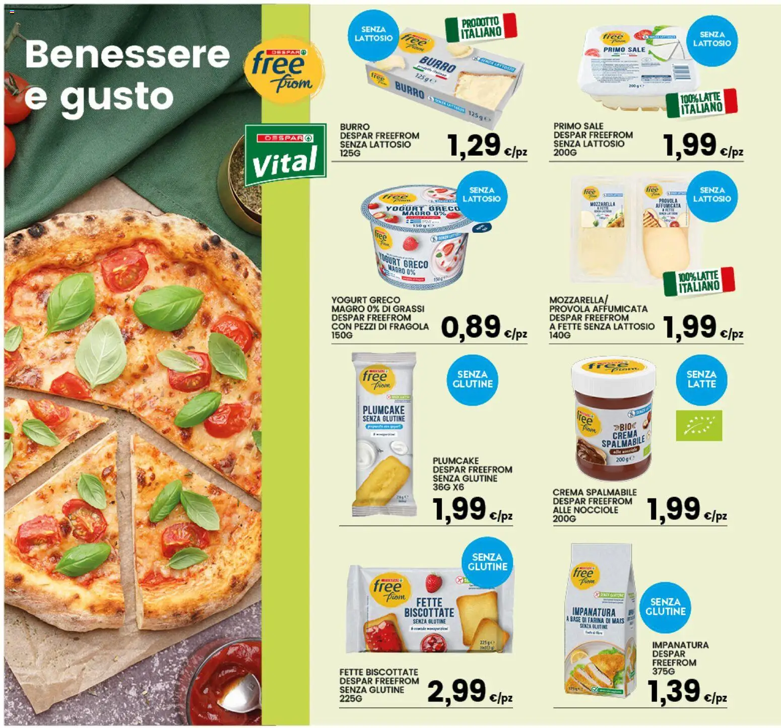 Volantino Interspar del 12.01.2026 | Pagina: 12 | Prodotti: Crema, Yogurt, Provola, Mais