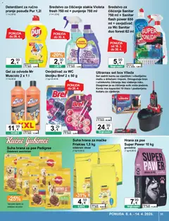 Katalog KTC - Pregled kataloga iz trgovine KTC, vrijedi od 08.04.2026 | Stranica: 31 | Proizvodi: Hrana za pse, Hrana za mačke, Suha hrana za pse, Violeta