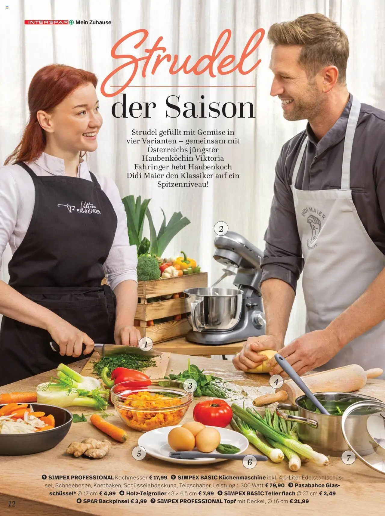 Interspar Mein Zuhause Magazin Frühling 2025 gültig ab 28.04.2025 | Seite: 12 | Produkte: Gemüse