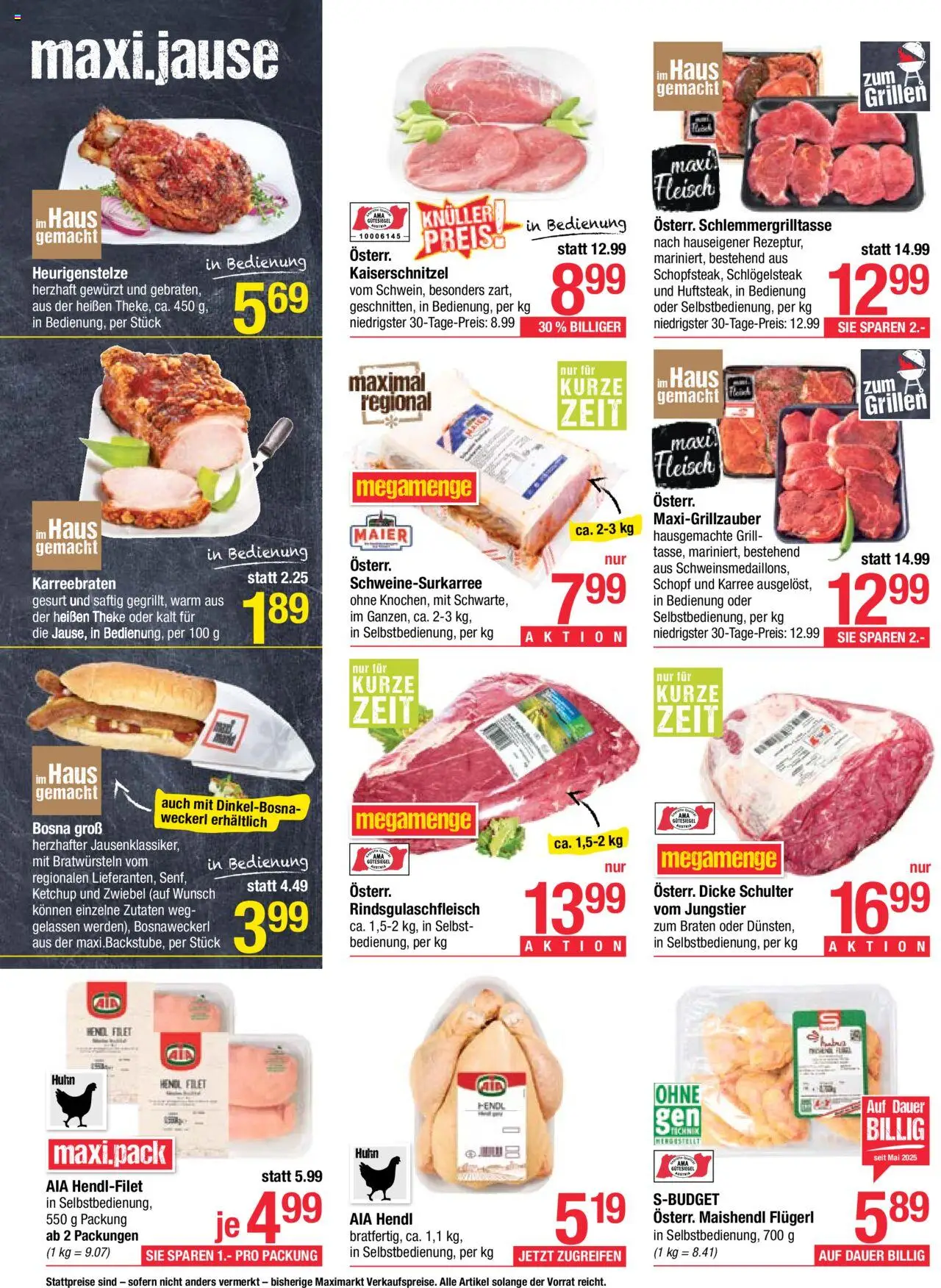 Maximarkt Flugblatt gültig ab 08.09.2025 | Seite: 4 | Produkte: Ketchup, Grill