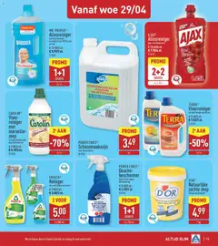 Aldi folder week 18 - Voorbeeld van een folder van Aldi, geldig van 27.04.2026 | Pagina: 15 | Producten: Allesreiniger, Vloeren, Geur, Zeep