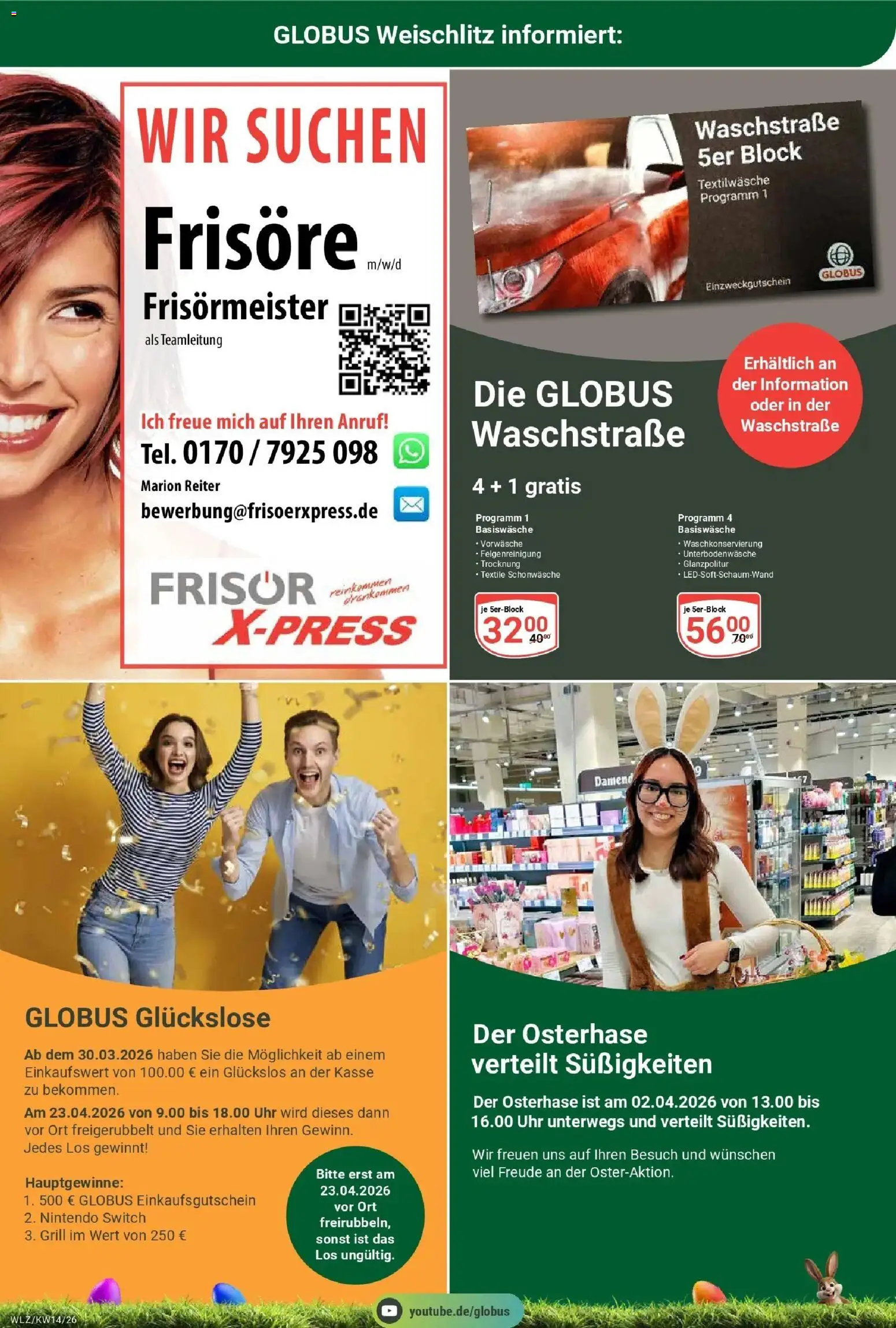 Globus prospekt Weischlitz	 – gültig ab 30.03.2026 | Seite: 31 | Produkte: Grill, Süßigkeiten, Uhr