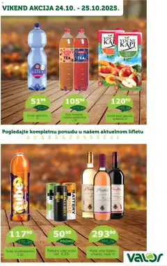 Valor vikend akcija - pregled Valor kataloga - važi od 24.10.2025
