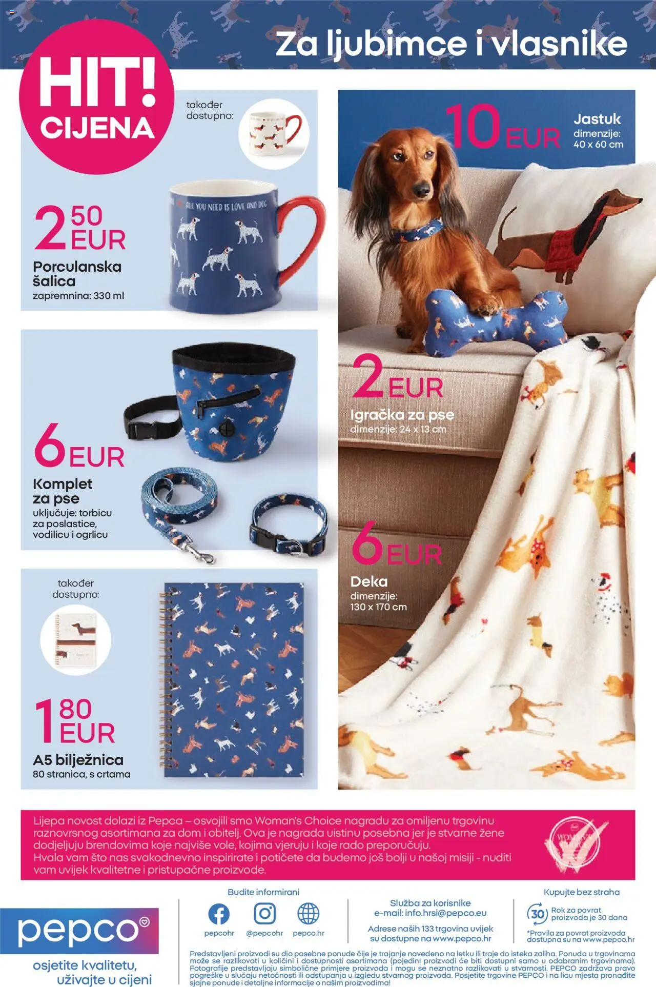 Pepco katalog | vrijedi od 07.08.2025 | Stranica: 12 | Proizvodi: Jastuk, Šalica, Deka, Bilježnica