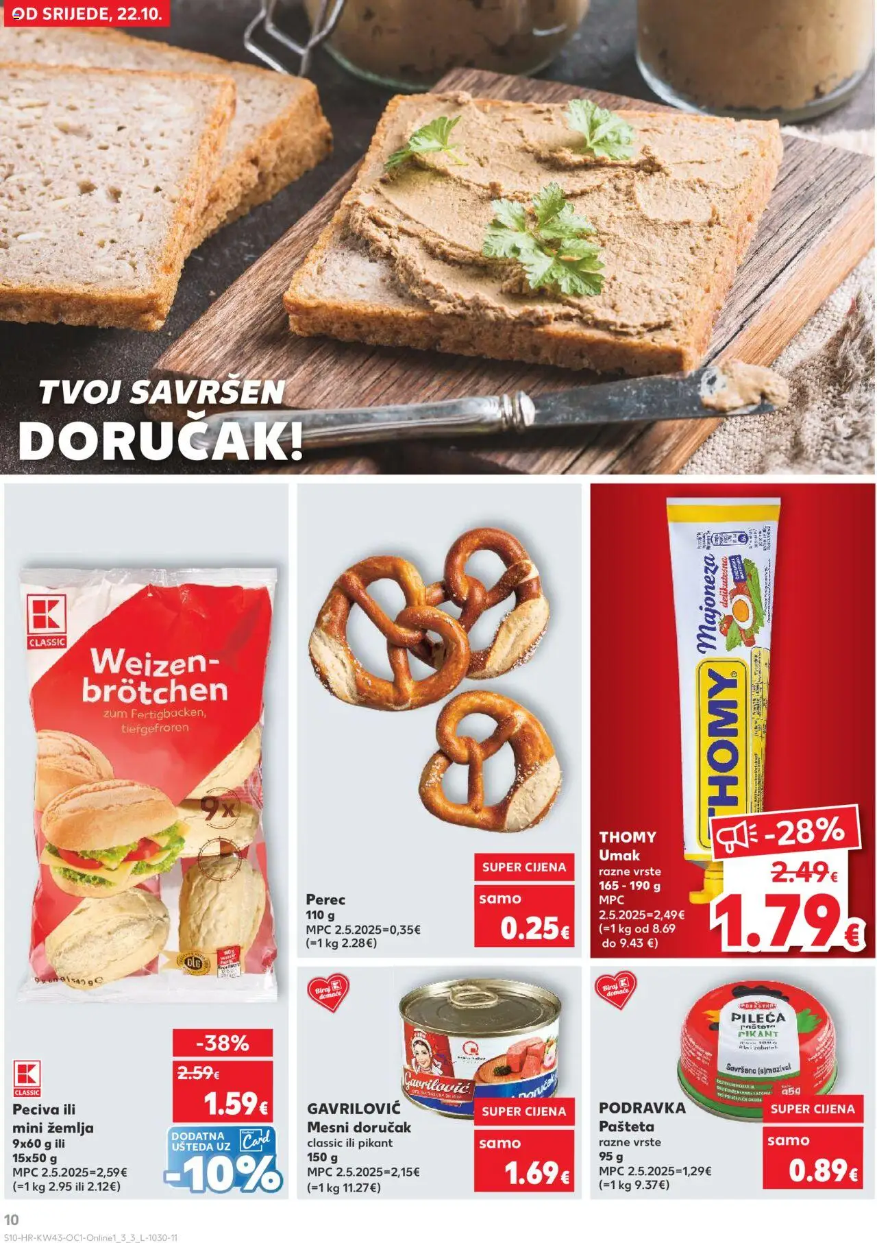 Kaufland katalog | vrijedi od 22.10.2025 | Stranica: 10