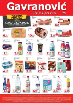 Katalog Gavranović - Pregled kataloga iz trgovine Gavranović, vrijedi od 17.07.2025