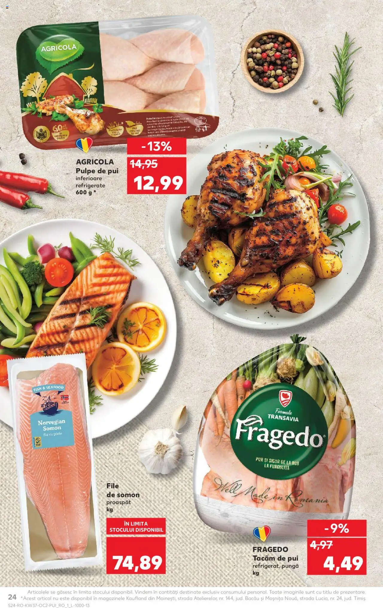 Kaufland RO akciós ujság - amely érvényes a következő dátumtól: 10.09.2025 | Oldal: 24