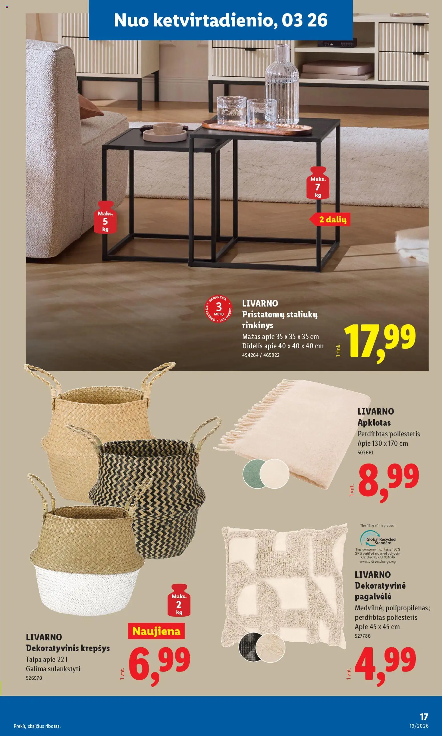 LIDL akcijos nuo 23.03.2026 | Puslapis: 17