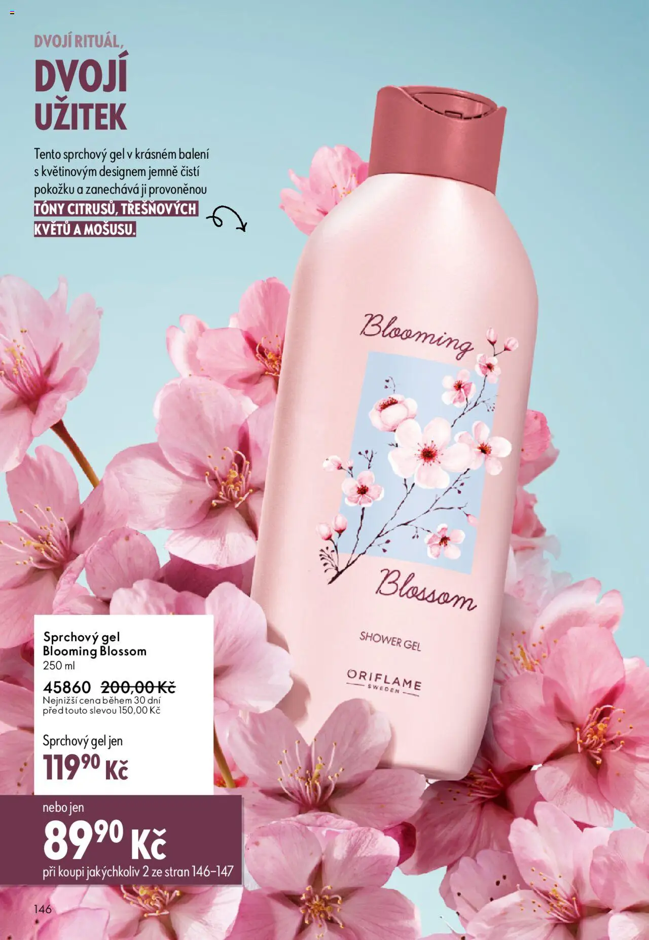 Oriflame katalog č.14/2025 od 01.10.2025 | Strana: 146 | Produkty: Sprchový gel