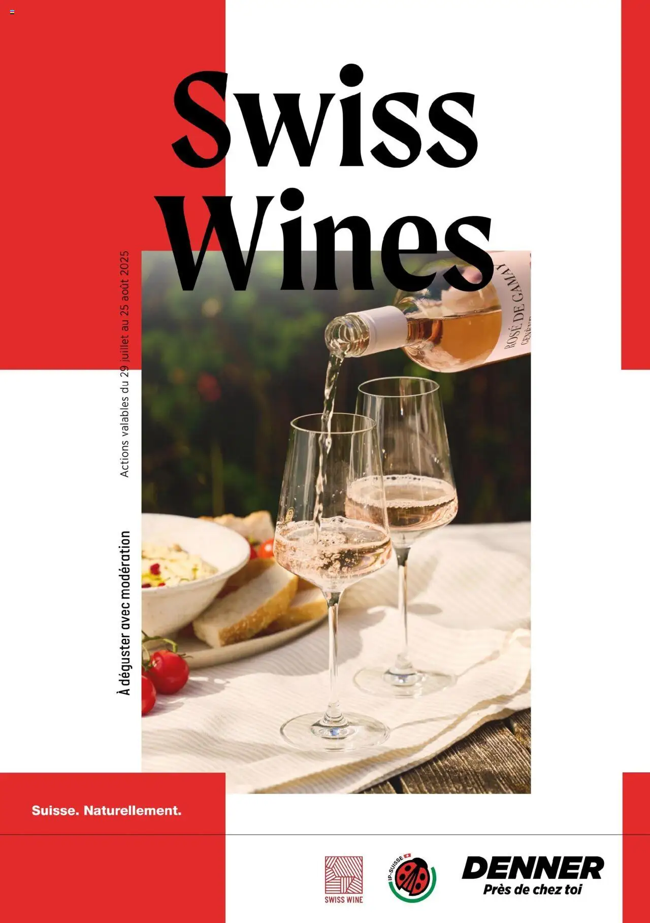 Denner Aktionen Swiss Wines FR ab 29.07.2025 | Seite: 1