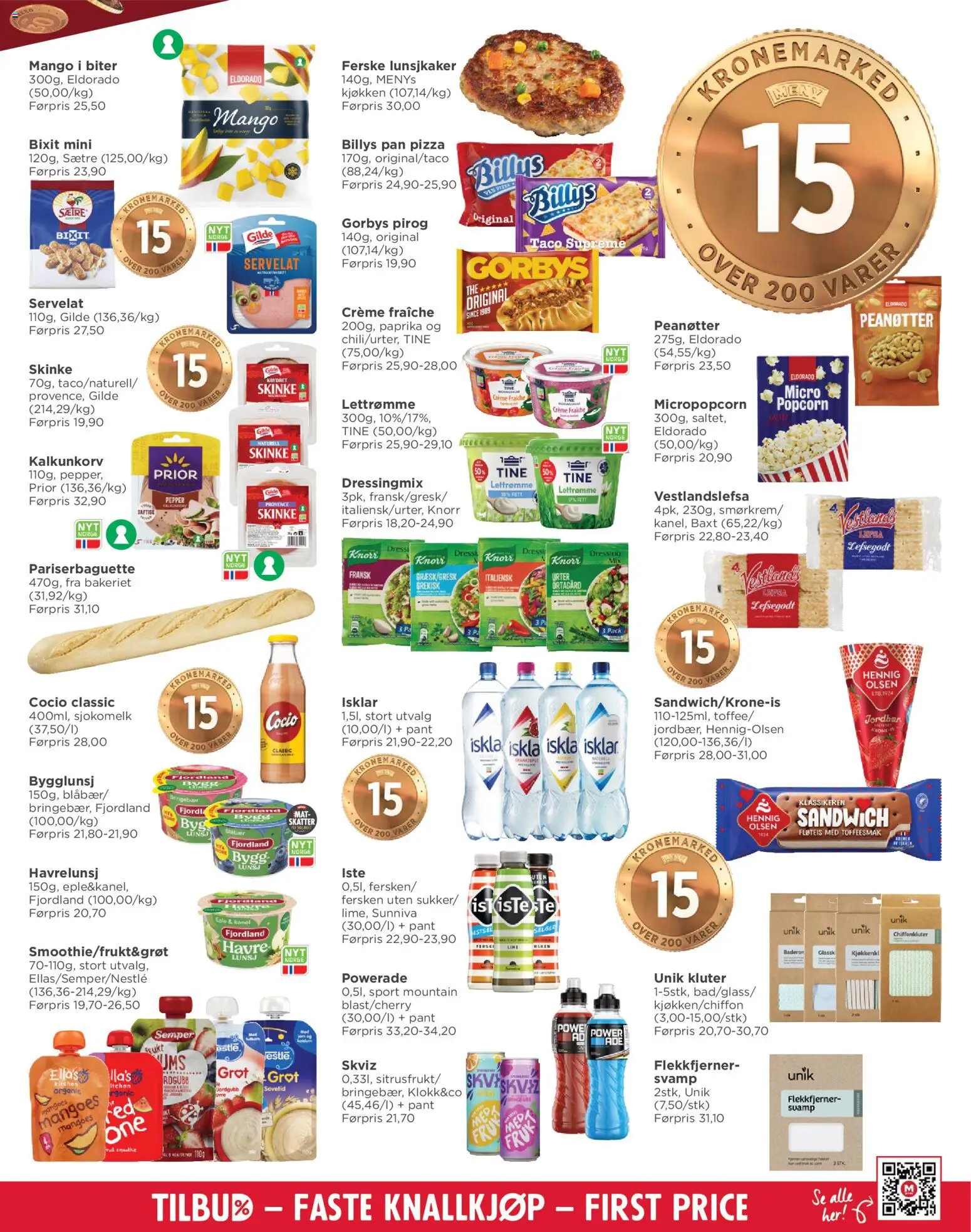 {H1} | Side: 3 | Produkter: Jordbær, Болти, Paprika, Peanøtter