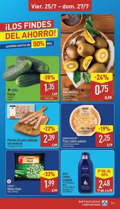 Aldi folleto Península │ válido desde el 21.07.2025 | Página: 23 | Productos: Στιγμιαίος καφές, Pizza, Barbacoa, Body