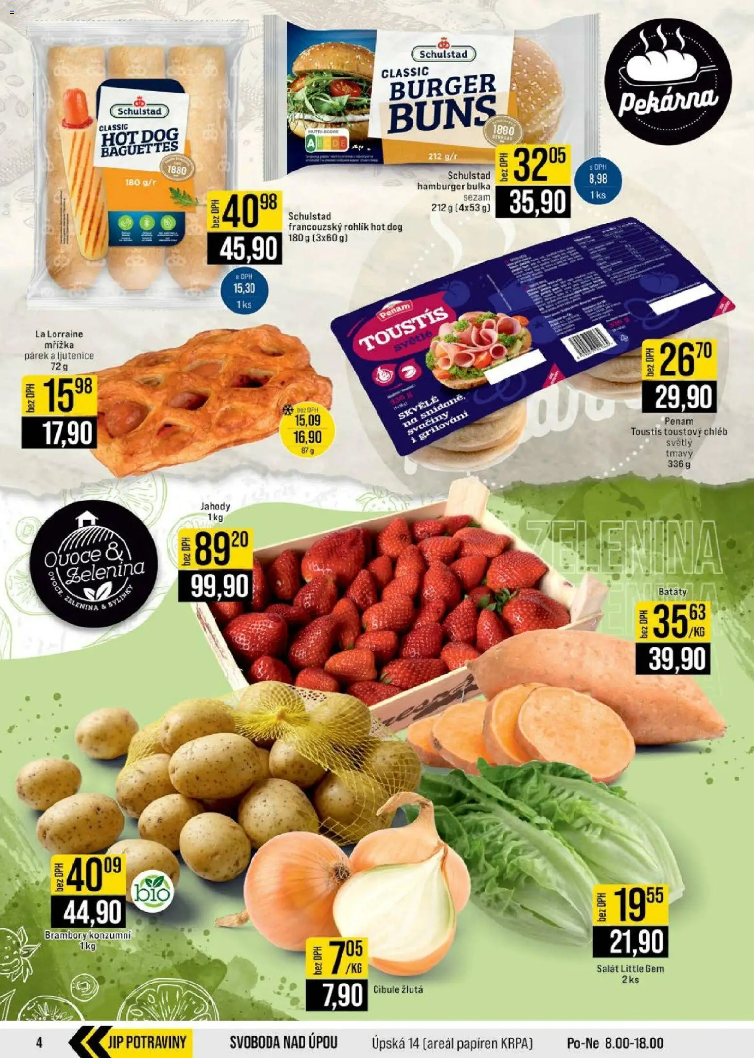 Jip leták - Cash & Carry od 29.04.2026 | Strana: 4 | Produkty: Burger, Grilování, Jahody, Brambory