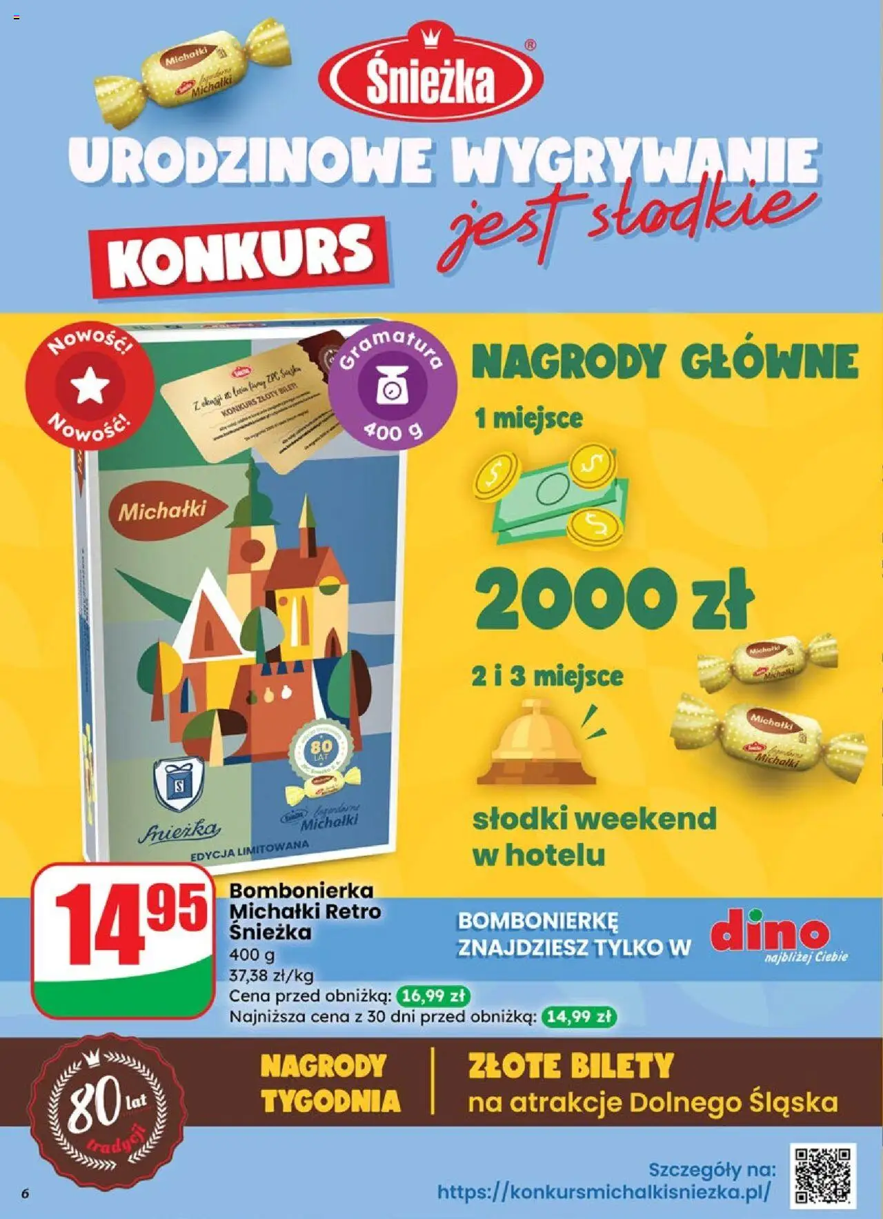 Dino Gazetka od 15.10.2025 | Strona: 6 | Produkty: Bombonierka