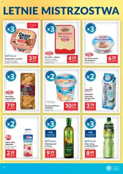 Makro Gazetka - Letnie Mistrzostwa od 01.07.2025 | Strona: 2 | Produkty: Ser żółty, Olej kujawski, Jogurt, Twaróg
