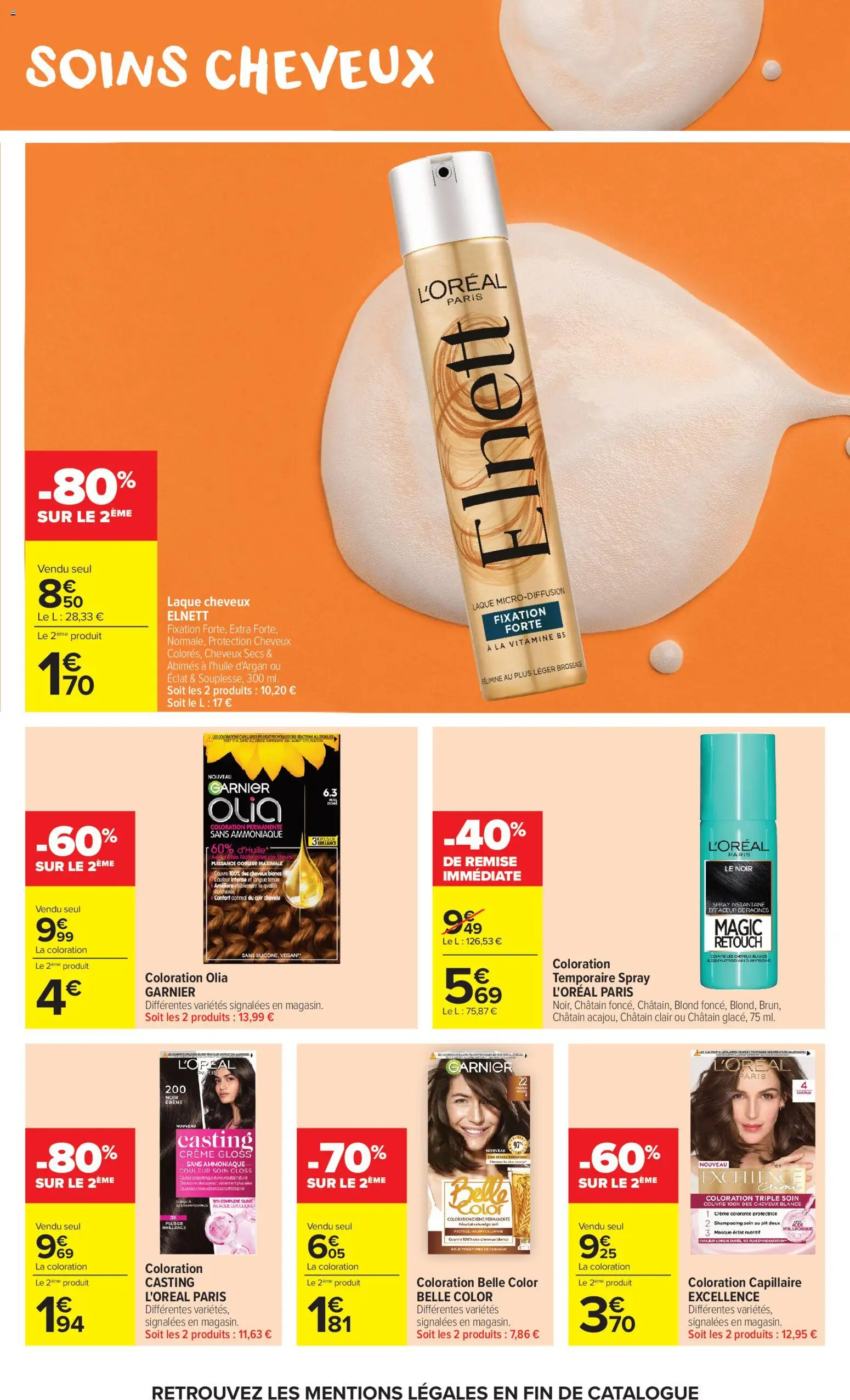 {H1} | Page: 5 | Produits: Shampooing, Masque, Laque, Crème