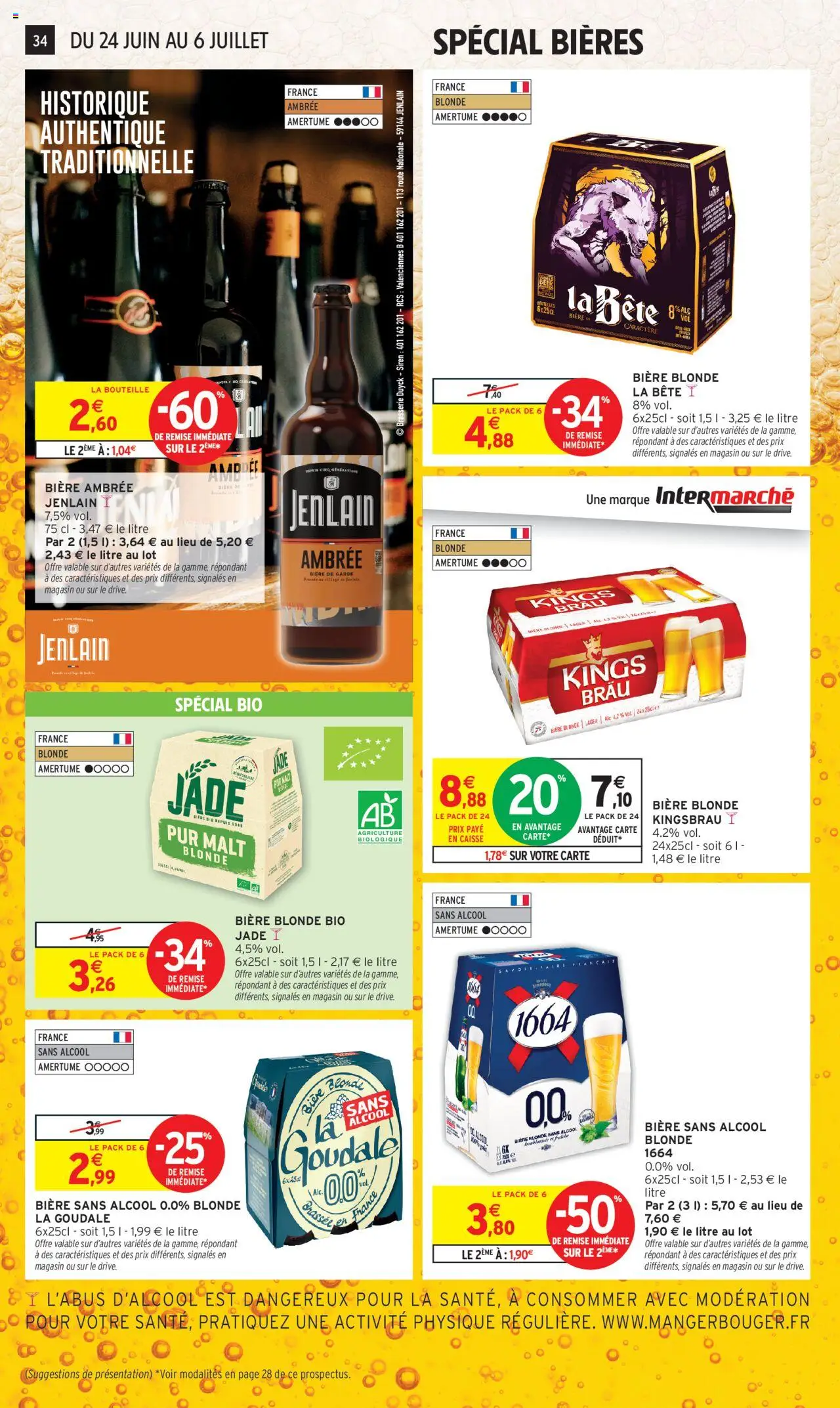  | Page: 36 | Produits: Goudale, Alcool, Bière blonde, Bière