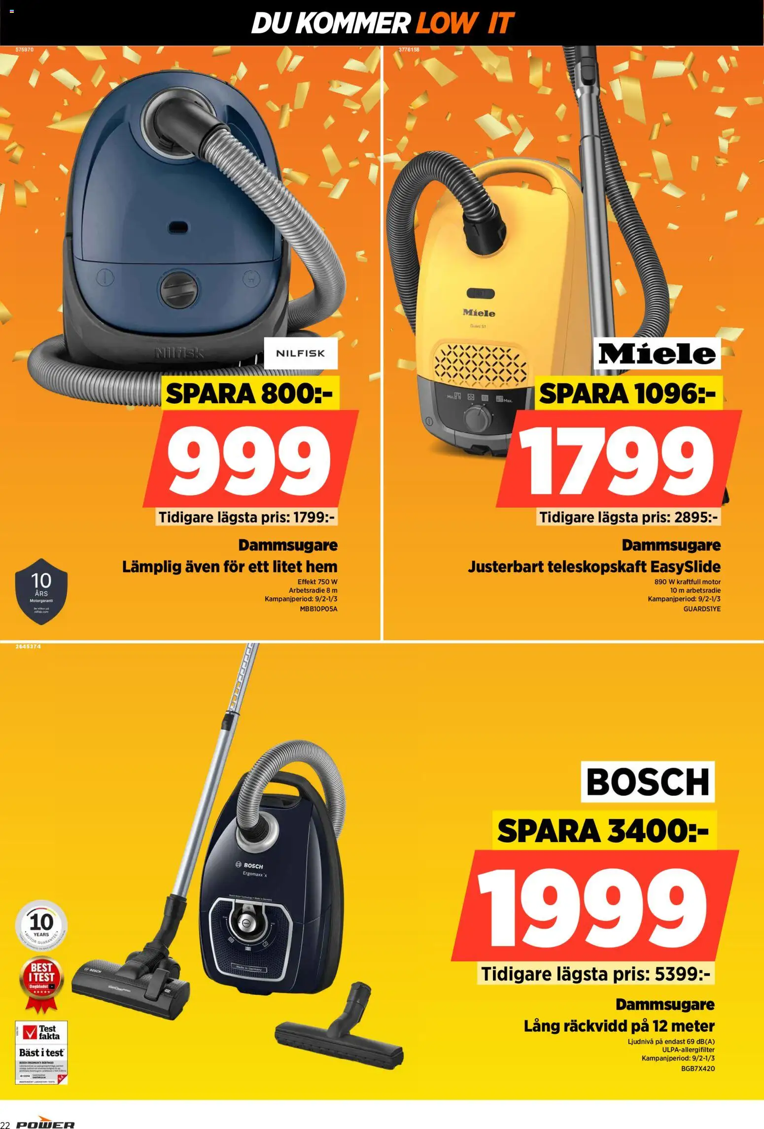 Power reklamblad aktuell från 09.02.2026 | Sida: 22