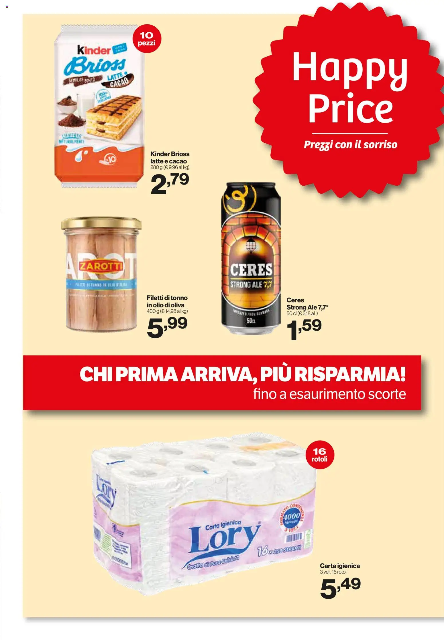 Volantino IN's del 05.11.2025 | Pagina: 17 | Prodotti: Carta igienica, Latte, Olio, Tonno