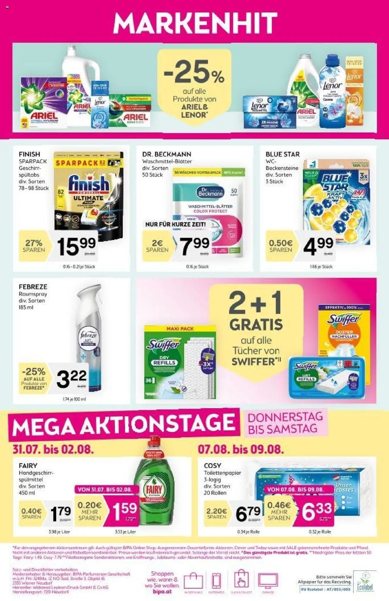 Bipa Flugblatt gültig ab 31.07.2025 | Seite: 10