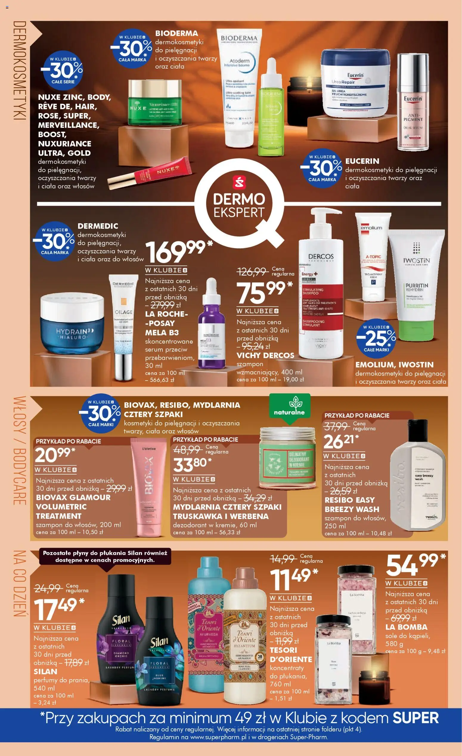 Super-pharm Gazetka od 06.11.2025 | Strona: 6 | Produkty: Tesori d'oriente, Perfumy, Szampon, Dezodorant
