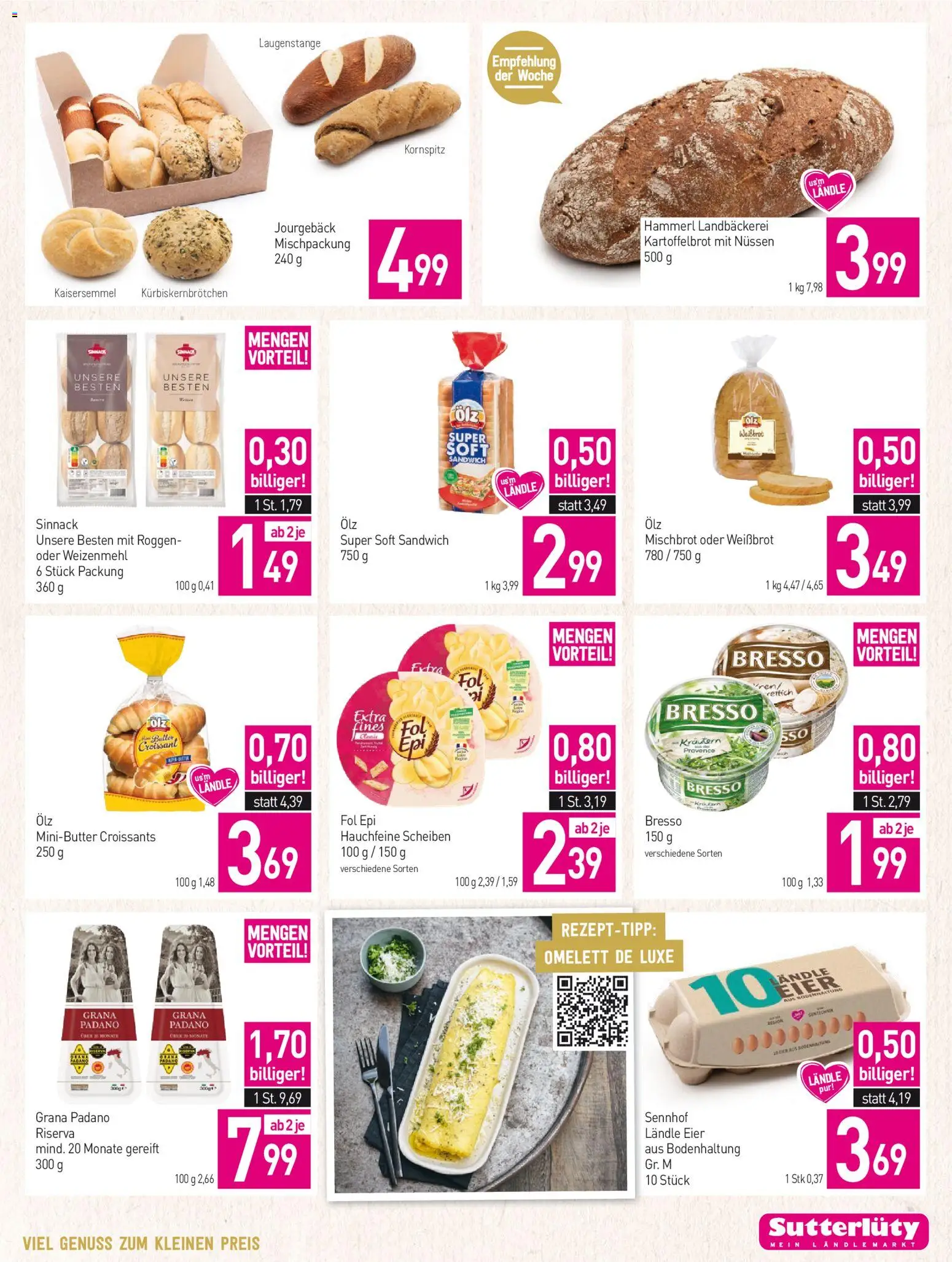 Sutterlüty Flugblatt gültig ab 11.12.2025 | Seite: 9 | Produkte: Uhr, Eier