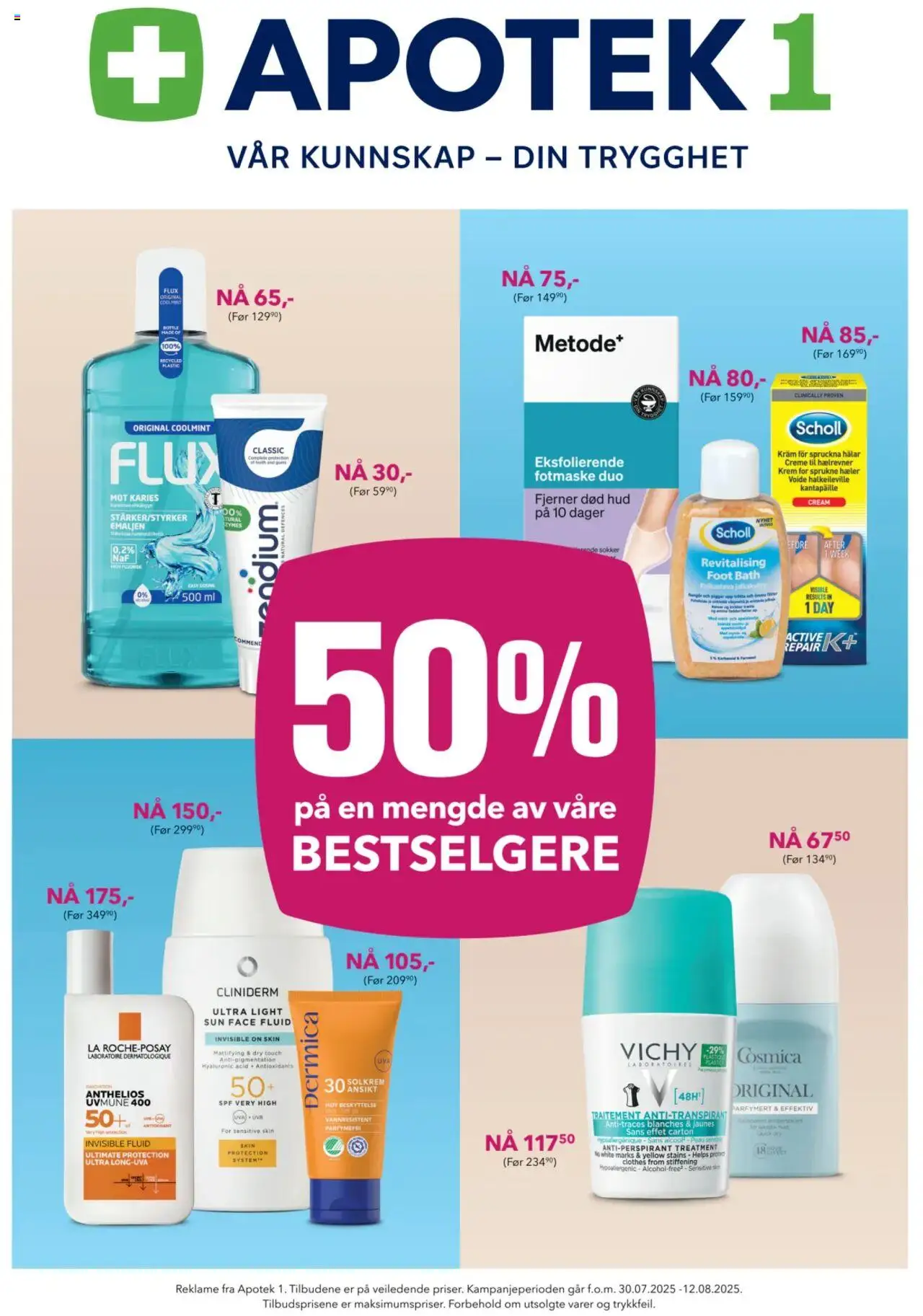  | Side: 1 | Produkter: Antiperspirant, Sokker, Сушильные машины, Solkrem
