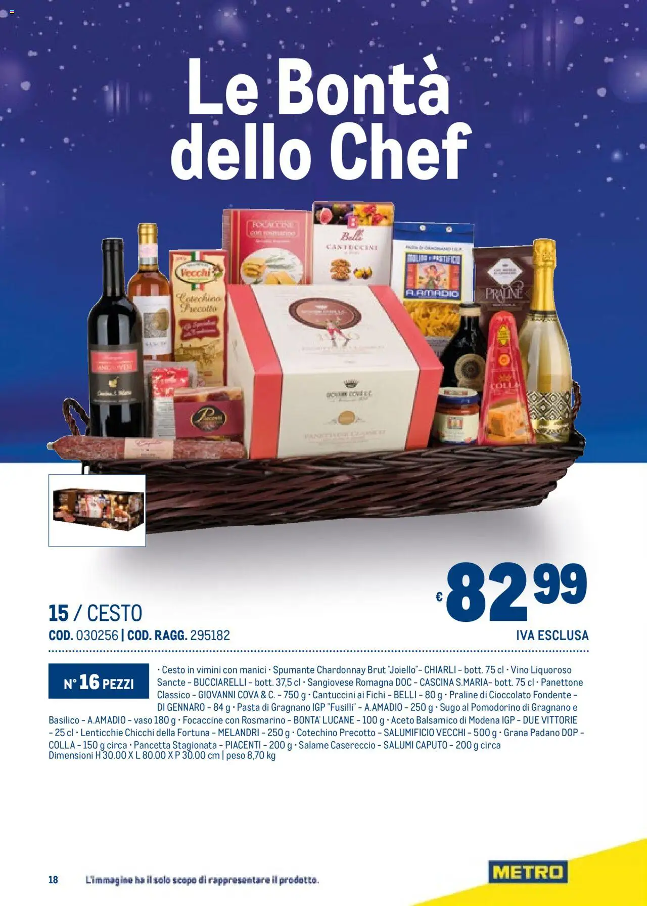 Volantino Metro del 06.11.2025 | Pagina: 18 | Prodotti: Lenticchie, Panettone, Spumante, Fusilli