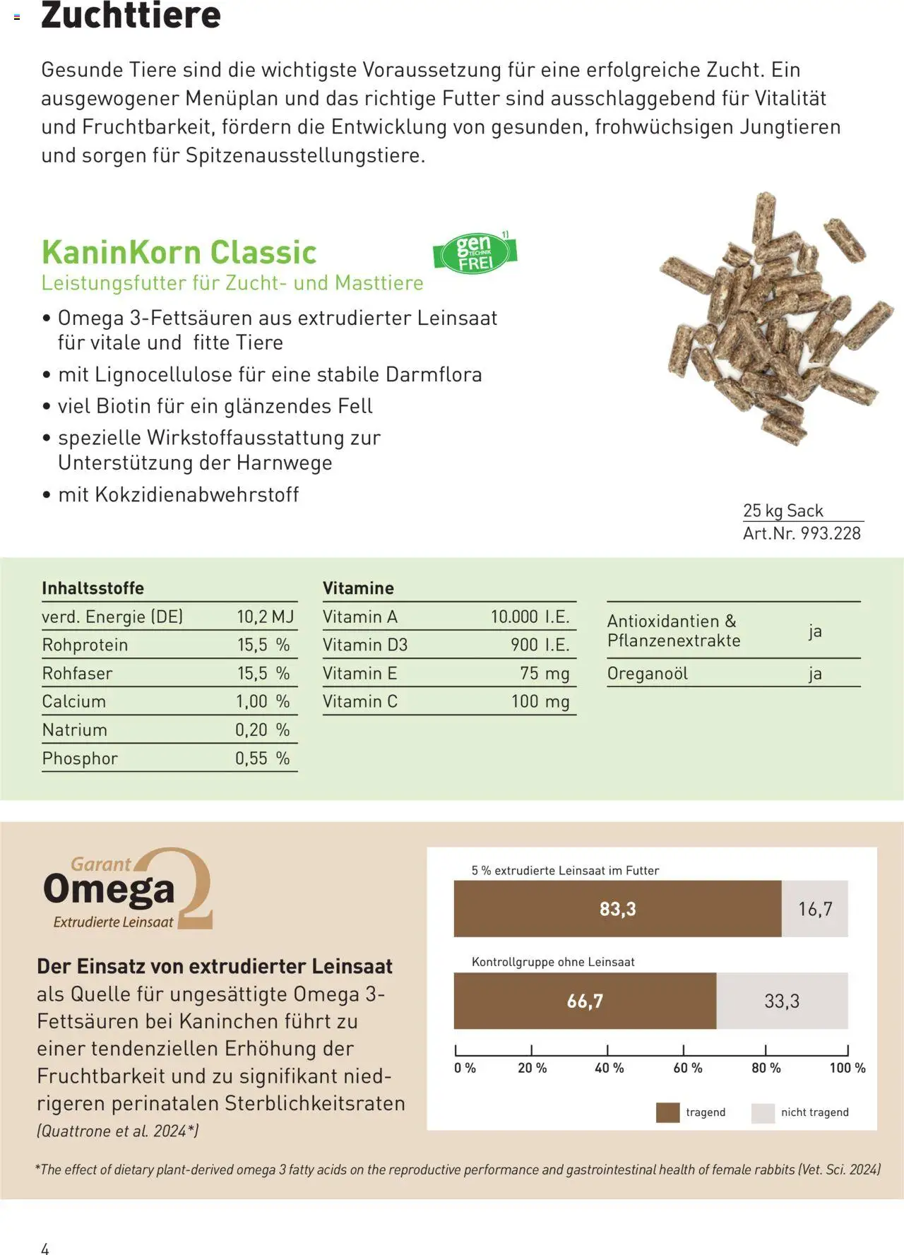 Lagerhaus Garant Qualitätsfutter Nager gültig ab 01.10.2025 | Seite: 4