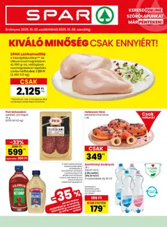 Spar Akciós újság - amely érvényes a következő dátumtól: 02.10.2025