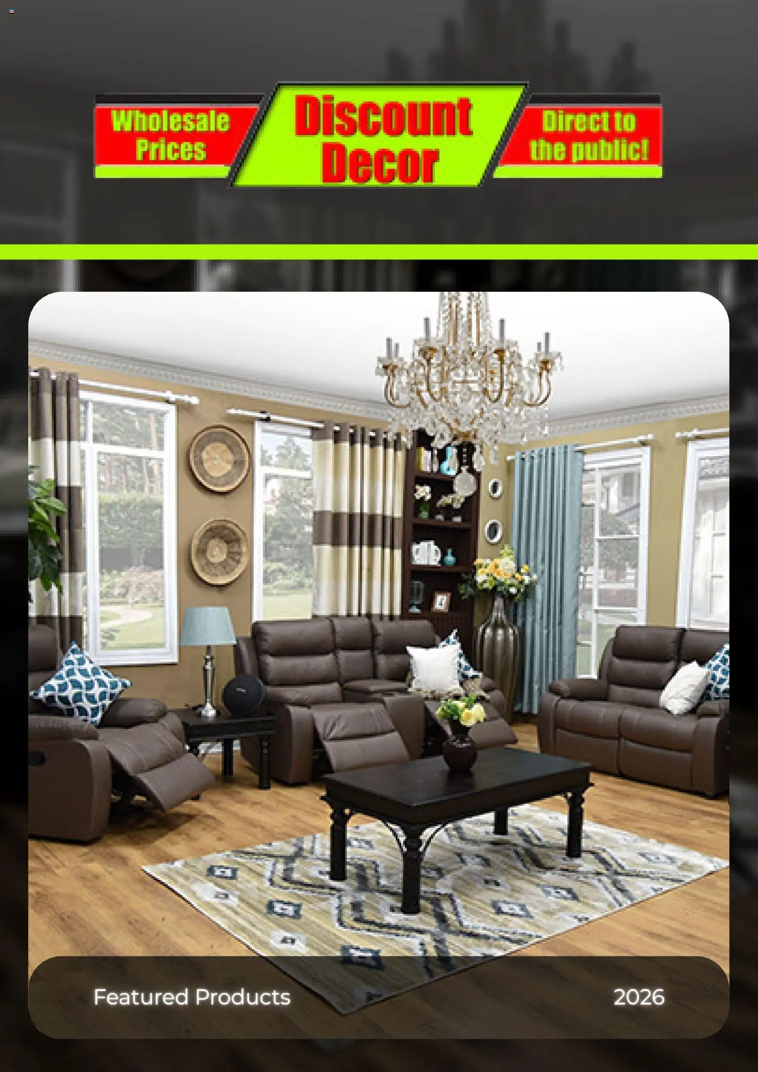 New Discount Decor catalogue – valid from 19.02.2026 | Page: 1