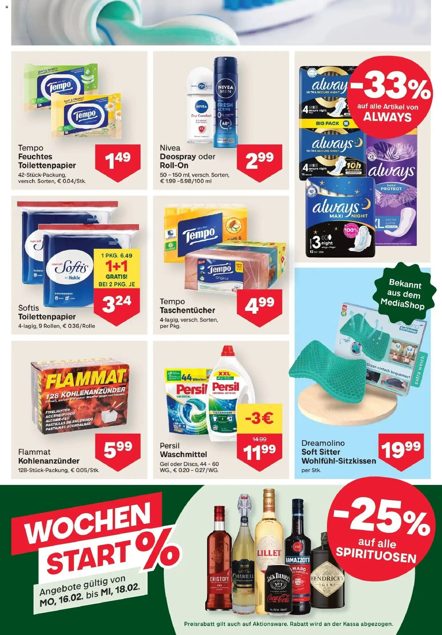 MPREIS Pfunds gültig ab 12.02.2026 | Seite: 11 | Produkte: Waschmittel