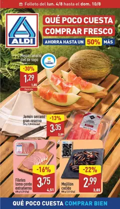 Vista previa Aldi folleto Canarias válido desde el 04.08.2025