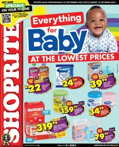 Shoprite specials catalogue – valid from 22.09.2025