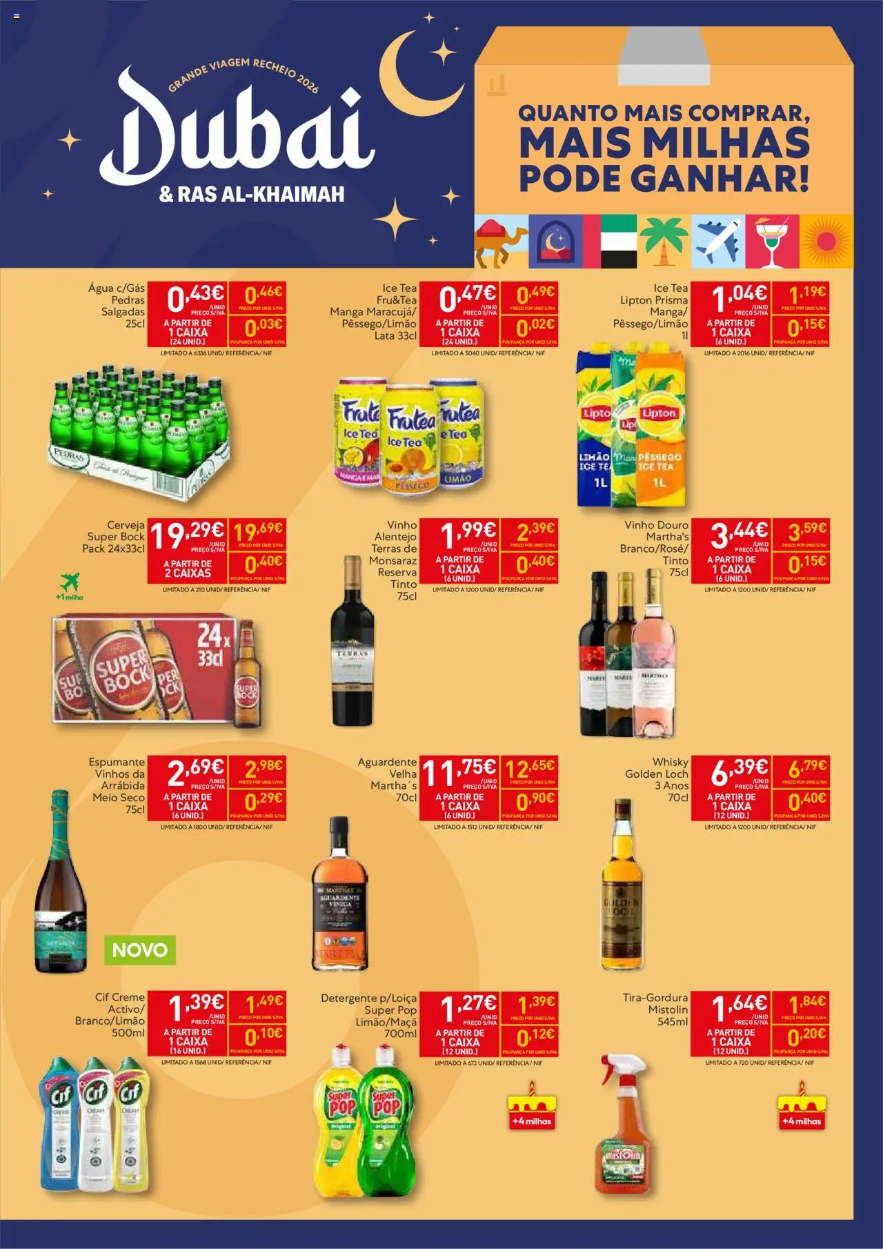 Recheio - Madeira │ válido de 21.10.2025 | Página: 3 | Produtos: Agua, Whisky, Detergente, Cerveja