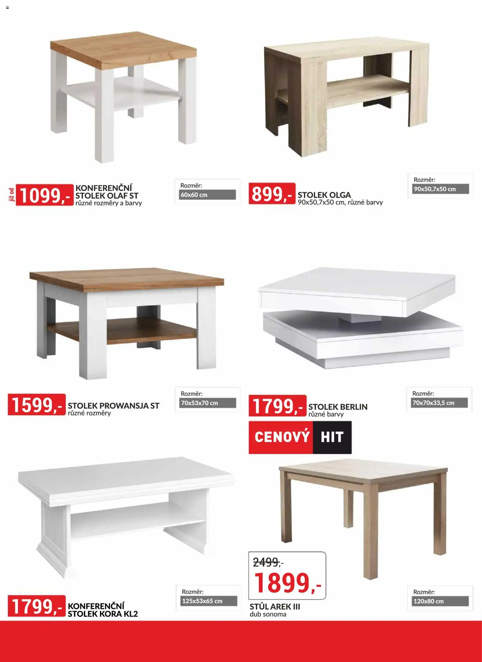 BAUMAX leták - Bydlení na míru podle vašeho stylu od 01.02.2026 | Strana: 18 | Produkty: Stolek, Stůl, Barvy