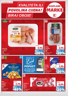 Katalog Kaufland - Pregled kataloga iz trgovine Kaufland, vrijedi od 12.11.2025 | Stranica: 24