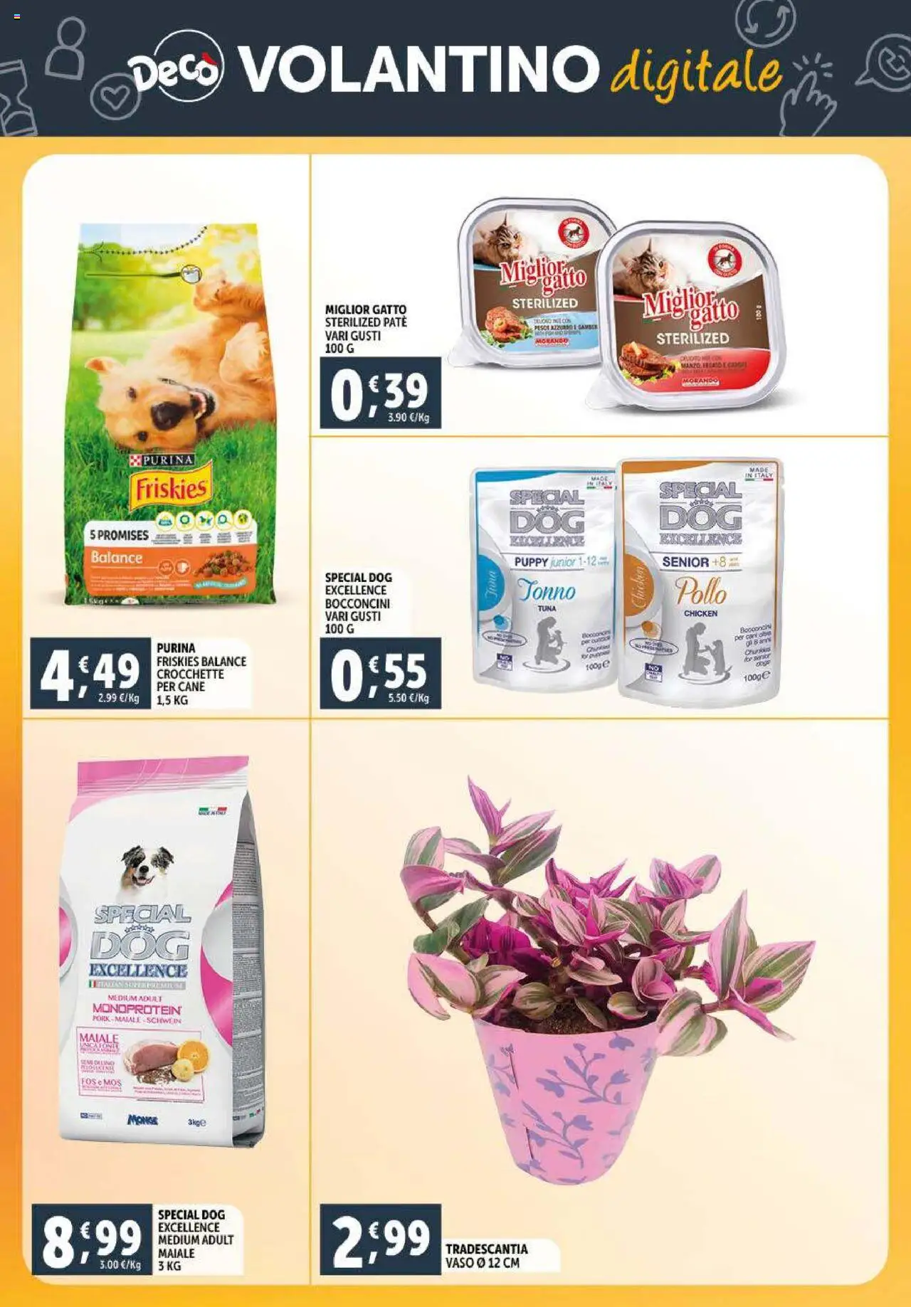 Volantino Decò del 23.09.2025 | Pagina: 33 | Prodotti: Pollo, Maiale, Pesce, Tonno