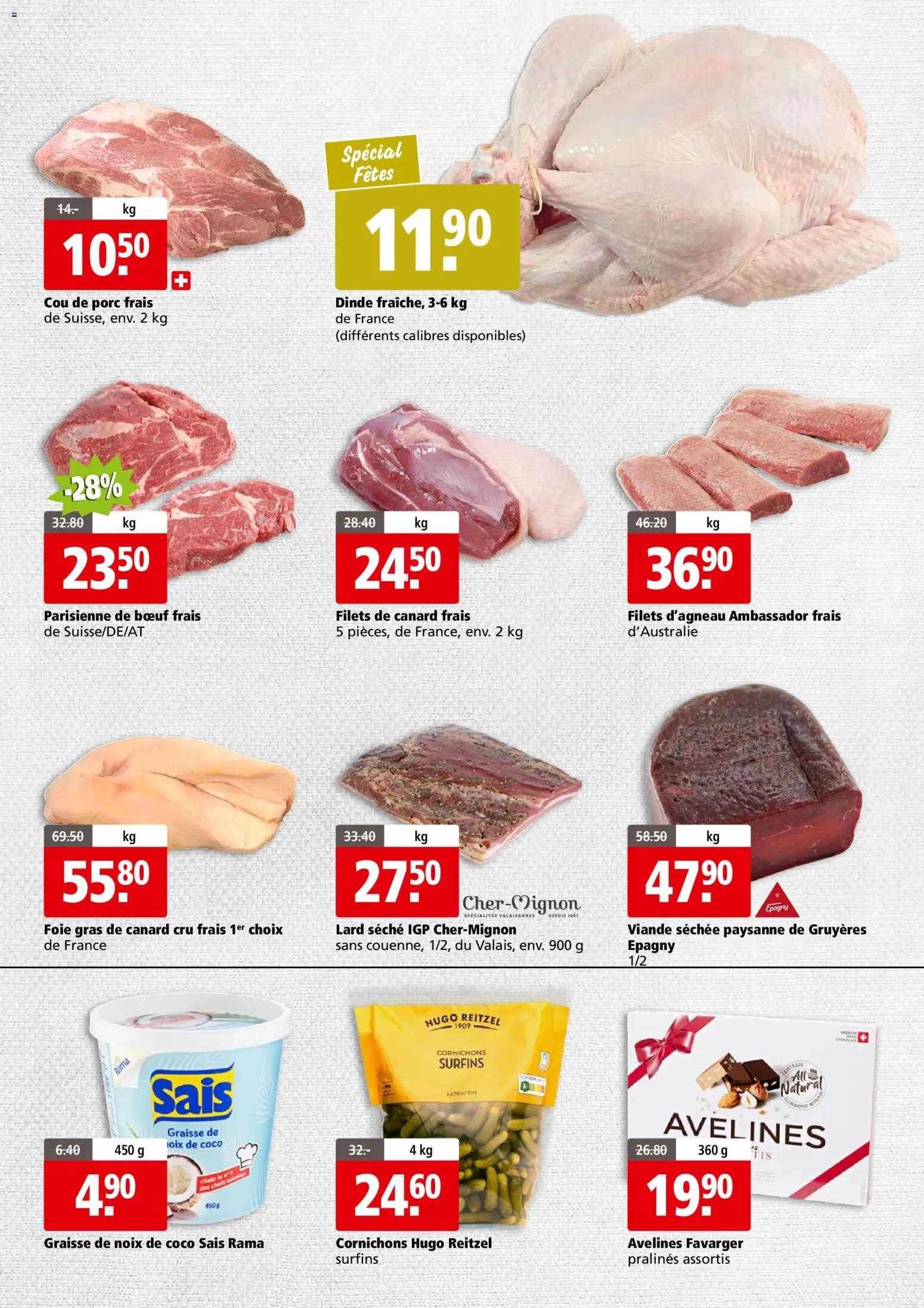 Aligro Aktionen Business Chavannes, Matran, Genève, Sion – gültig ab 08.12.2025 | Seite: 3